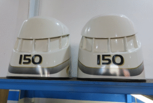 Wrecking 2 x 150HP Ficht Outboards